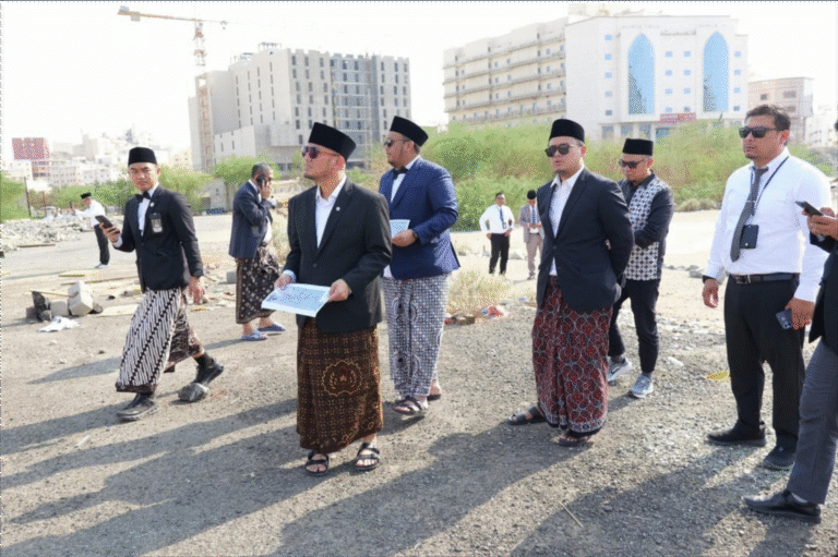 Wamenhaj Tinjau Lokasi Pembangunan Kampung Haji Indonesia di Makkah