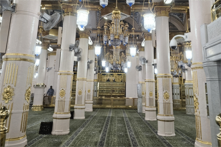 Raudhah Masjid Nabawi : Taman Surga di Dunia yang Dipenuhi Keberkahan