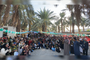 Perayaan Milad Zam Zam Tour di Kebun Kurma Madinah