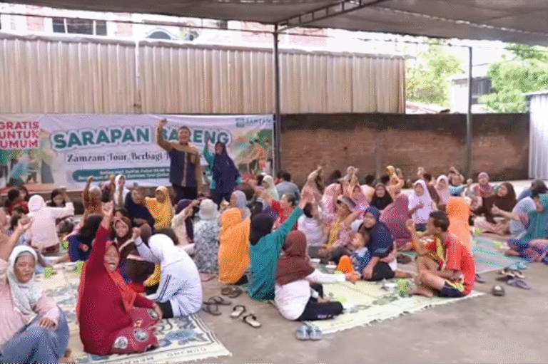 Program Jumat Berkah Zam Zam Tour: Berbagi 500 Porsi dan Menebar Kebaikan