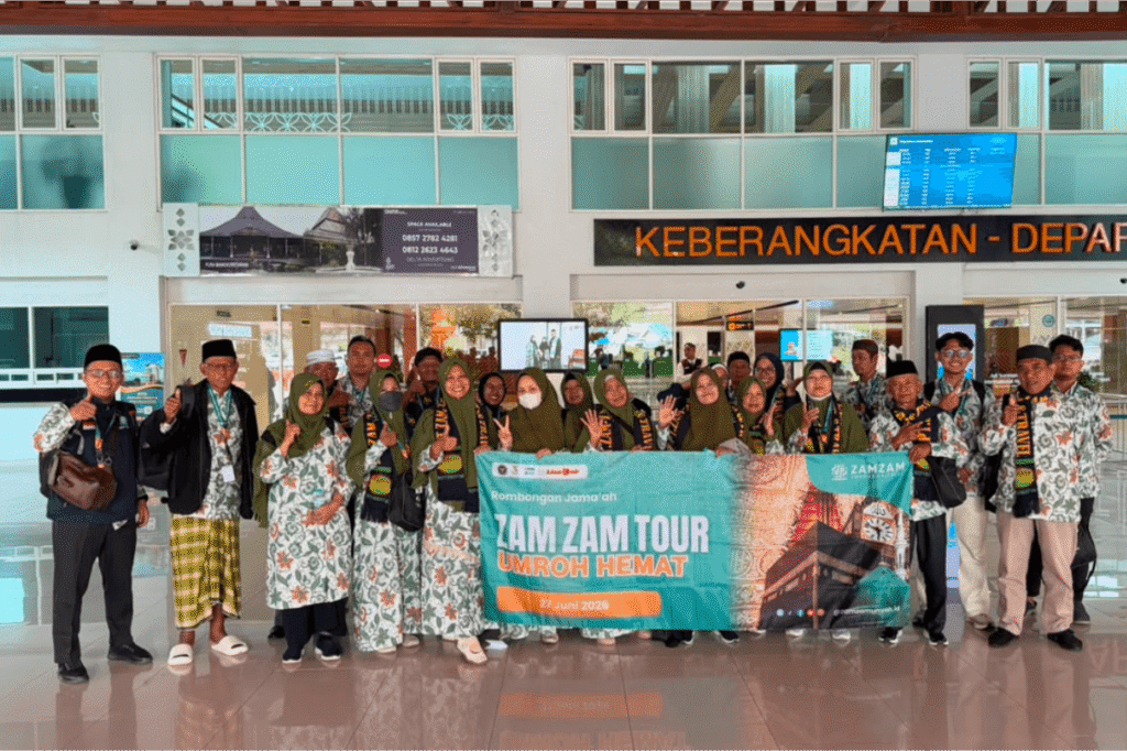 Zam Zam Tour Sambut Kepulangan Jamaah Umroh Kloter 1, 2, dan 3 serta Berangkatkan Kloter 6 ke Tanah Suci