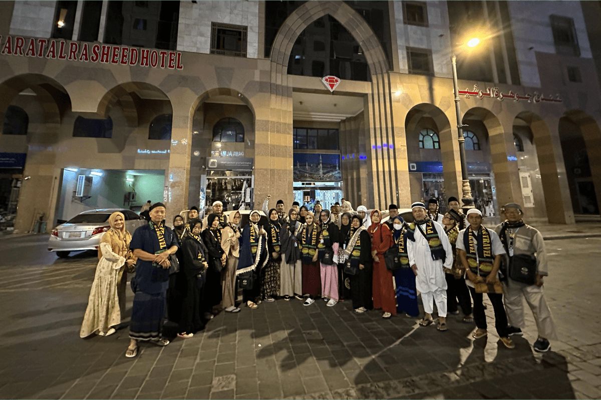img suasana jamaah umroh di hotel